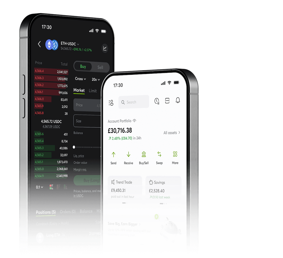 Cwallet app interface.