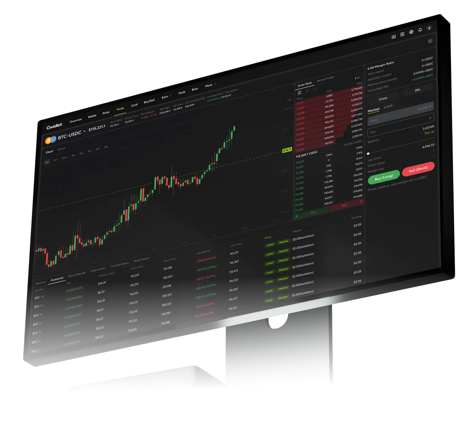Pro Crypto Trading
in One Wallet.